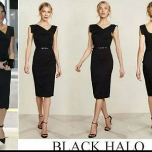 Black Halo dress